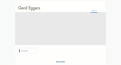 Desktop Screenshot of gerd-eggers.de